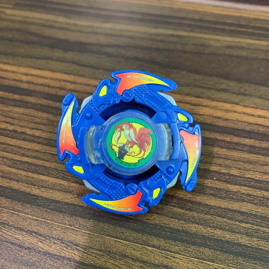 HASBRO TAKARA TOMY ORIGINAL FIRST GENERATION BLUE MASTER DRANZER BEYBLADE