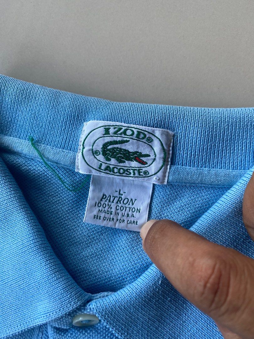 Polo lacoste grand discount crocodile