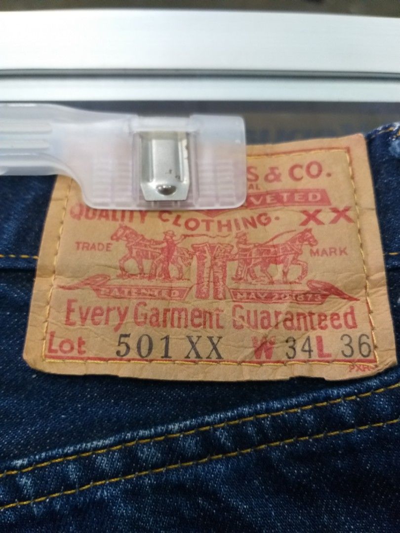 Vtg Levis 501XX Big E Selvedge Jeans