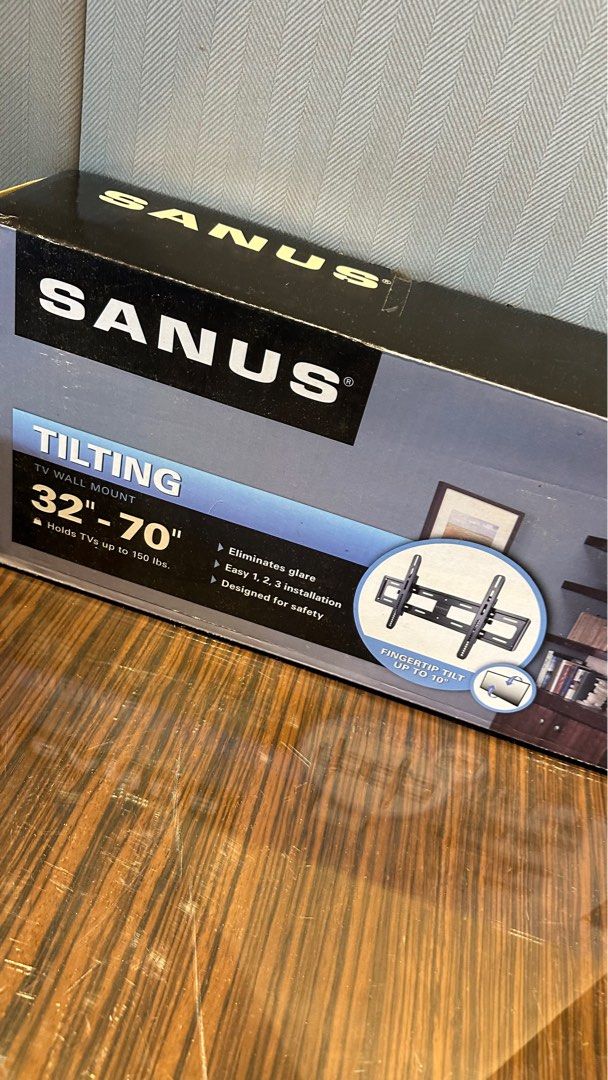 Wall mounting bracket (Category: TV Parts & Accessories) located in Singapore. Submitted by wawalove (Listing ID 1225528310, Image 3). Description: Self collect Brand new in box .