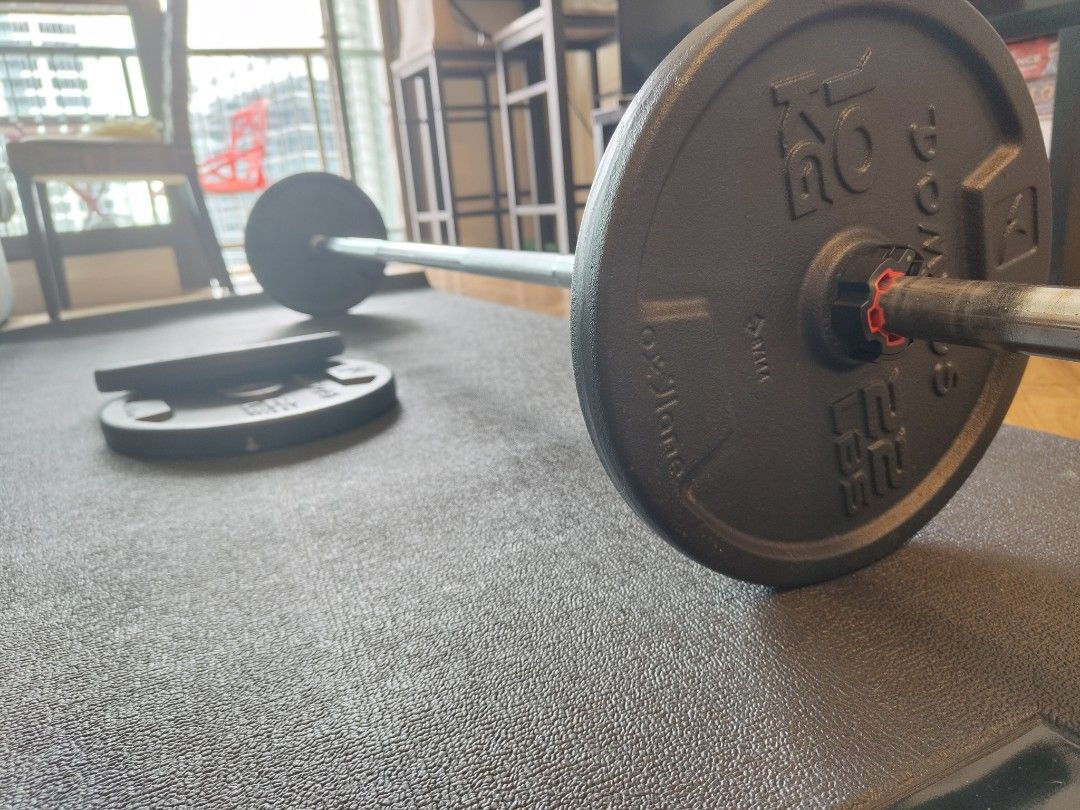Weight bar set for sale on sale