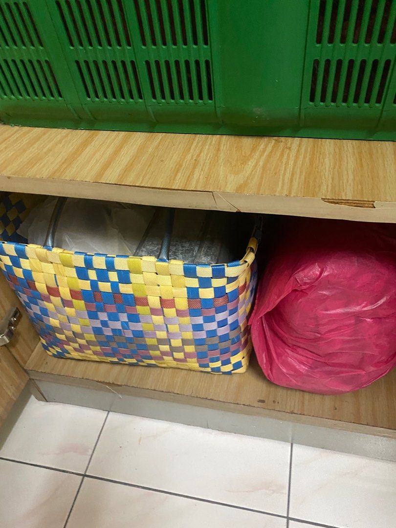 WELL USED three doors wardrobe for free, Furniture & Home Living