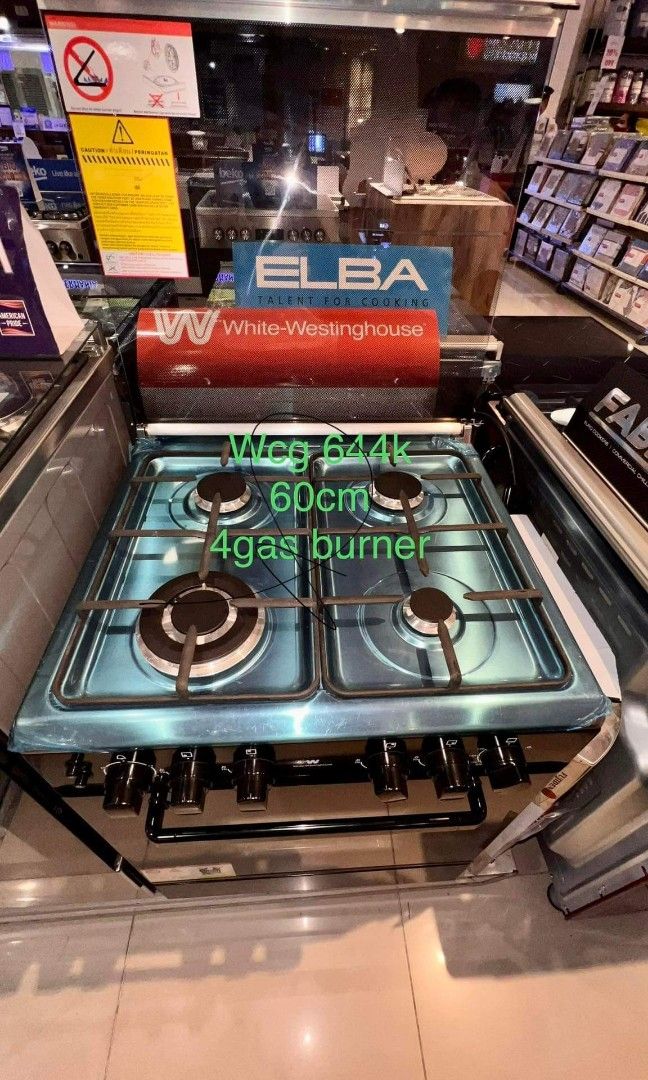 WHITE WESTINGHOUSE RANGE (GAS AND ELECTRIC HOT PLATE), TV & Home