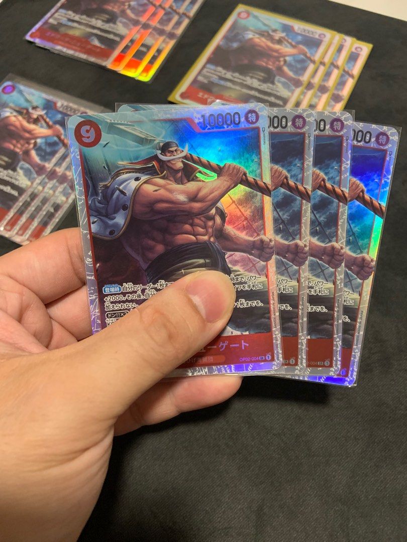 Whitebeard Sr One piece card game OP02, Hobbies & Toys, Toys & Games on