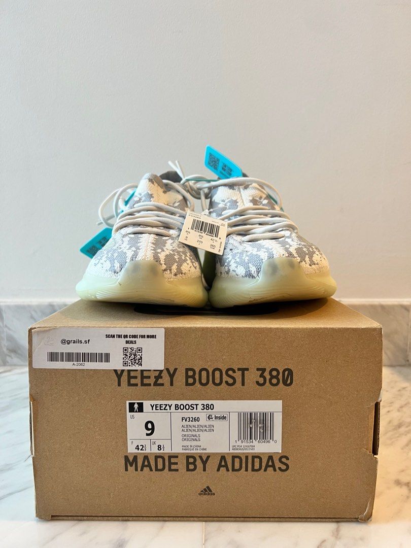 adidas Yeezy Boost 380 Alien US9