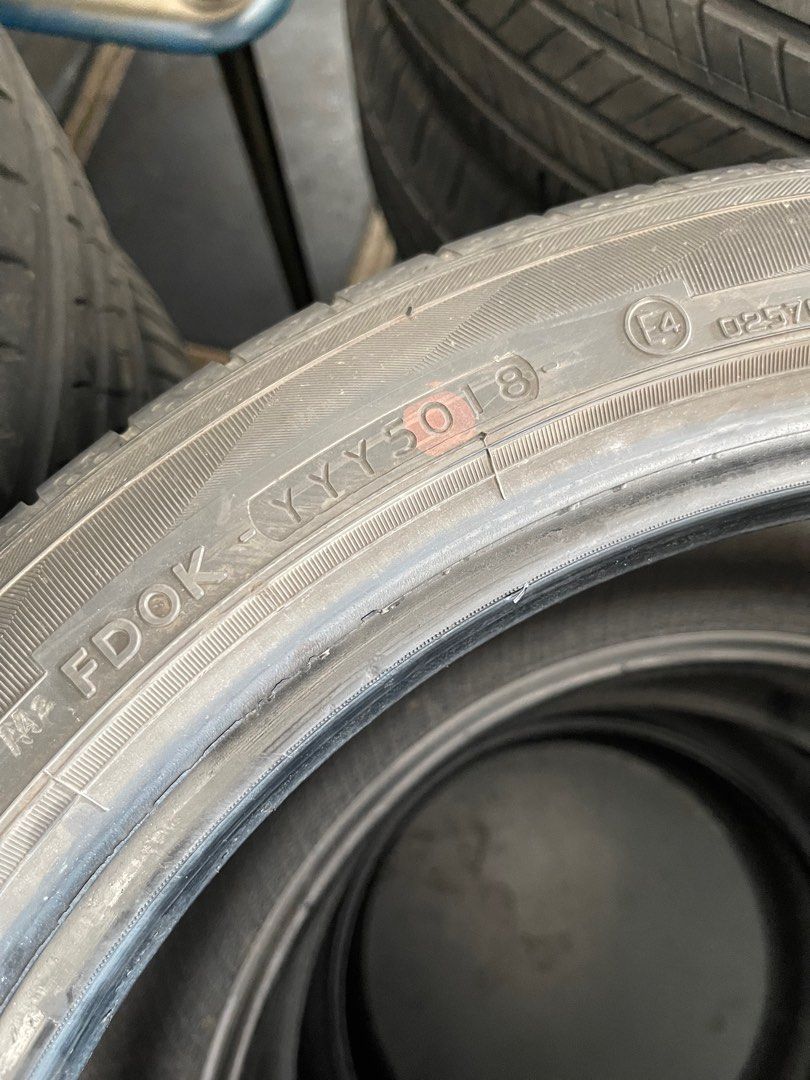 YOKOHAMA 215/45/17, Car Accessories, Tyres & Rims on Carousell