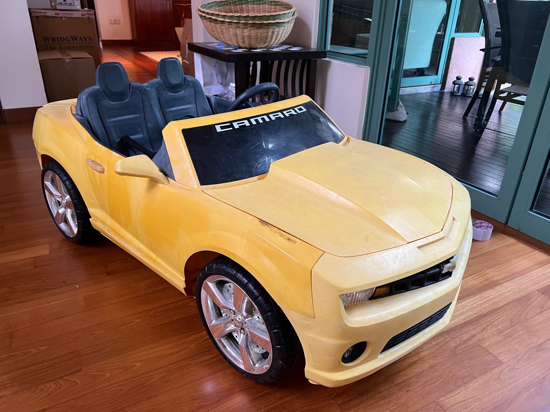 Kids ride on hotsell camaro