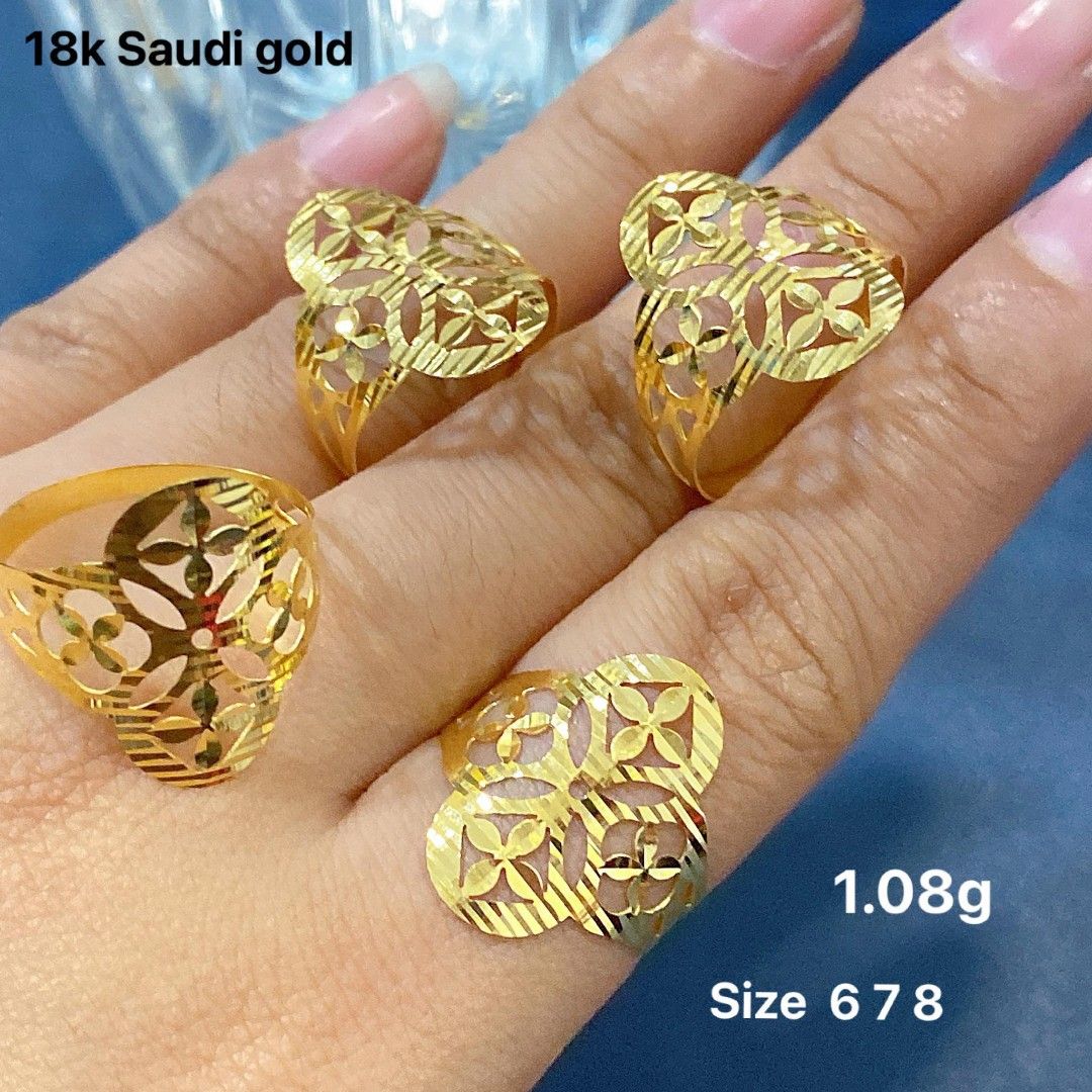 18K Sauditi Gold