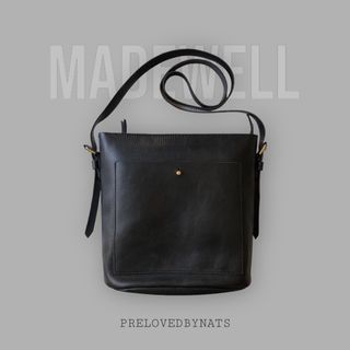 👜 SALE! (-30%) Madewell Transport Bucket Bag, True Black
