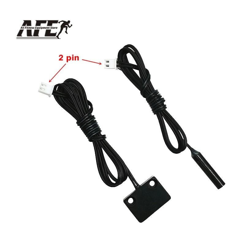 Treadmill magnetic speed outlet sensor