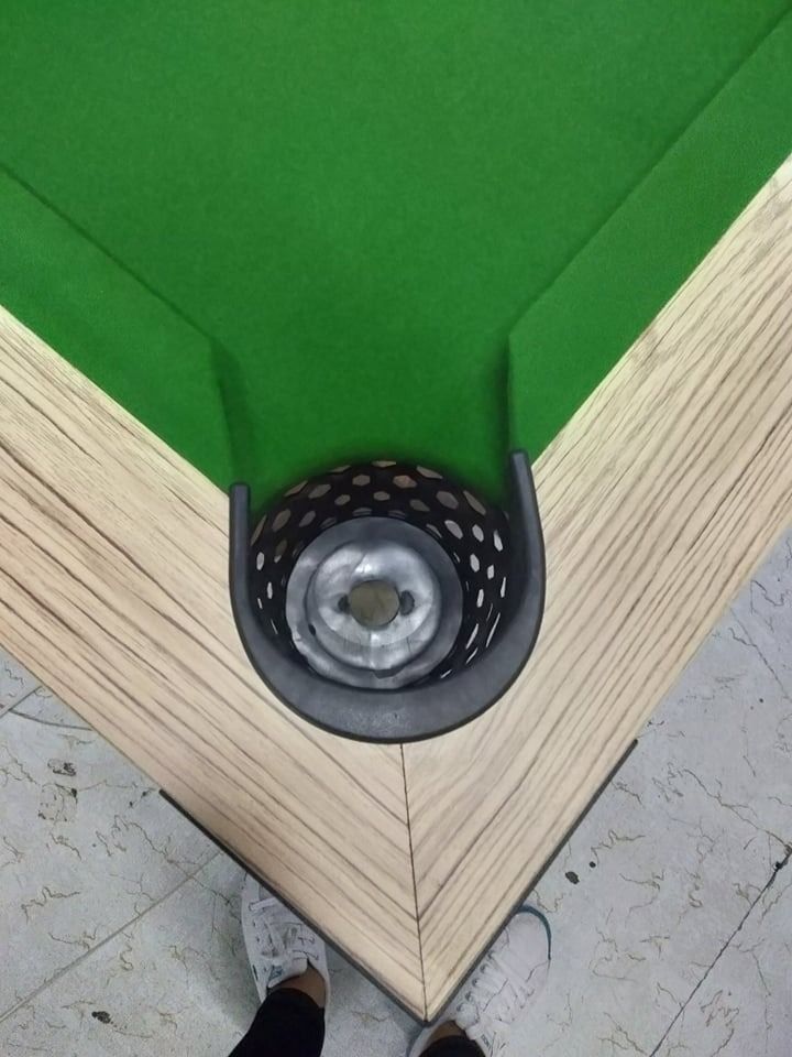 4x8ft. cream billiard table junior size (Category: Billiards and Bowling) located in San Pablo. Submitted by ablpsports (Listing ID 1229544047, Image 3). Description: 4x8Ft. JR SIZE CREAM BILLIARD TABLE ✅OUTSIDE DIMENSION: LENGTH: 96 Inches WIDTH: 54 Inches HEIGHT: 32 Inches ✅PLAYING SURFACE: LENGTH: 86 Inches WIDTH: 43 Inches ✅INCLUSION: 2 Pcs. Billiard Cue Stick 1 Set. Billiard Ball 1 Pc. Plastic Triangle 1 Pc. Table Brush 2 Pcs. Billiard Chalk