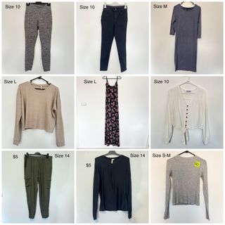 $5 each on all Women’s clothing