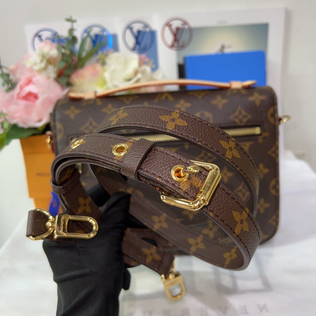 Louis Vuitton Pochette Metis Monogram Empreinte Leather (Date Code:  DU0149), Luxury, Bags & Wallets on Carousell