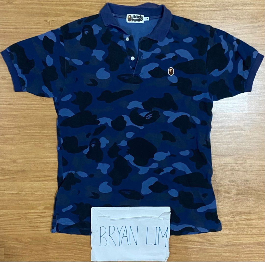 Polo shirt hot sale a bathing ape