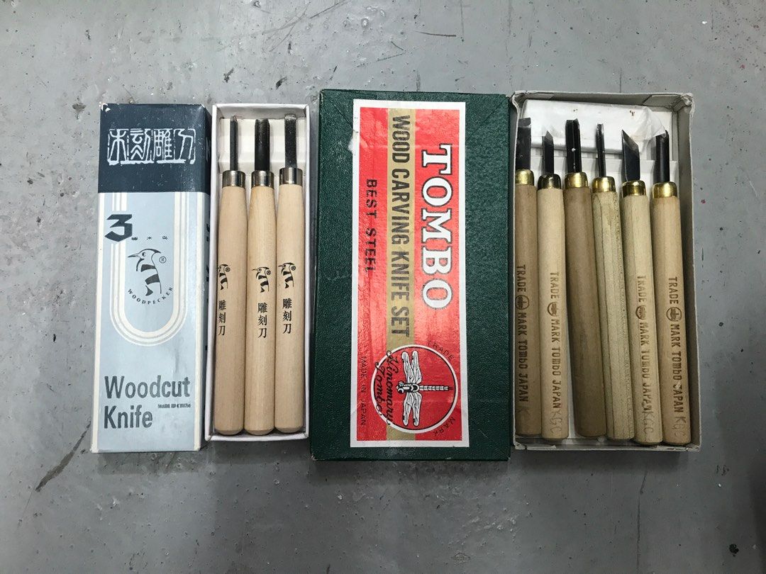 雕刻刀Carving knife, 興趣及遊戲, 手作＆自家設計, 工藝用品及工具 