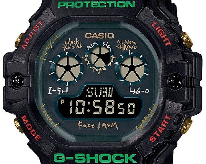 🇯🇵日本代購Casio x FACETASM Casio G-shock Casio DW-5900FA-1JR