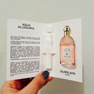 方便帶出街補, Last 1❗ 古天樂代言品牌 法國嬌蘭 Guerlain, Aqua Allegoria 1ml 花草水語系列 玫瑰玫瑰淡香水 Rosa Rossa EDT64190025934595110