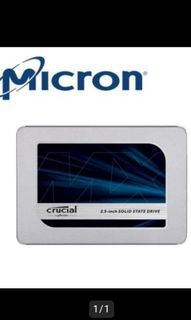 美光 Micron Crucial MX500 1T SATAⅢ 固態硬碟