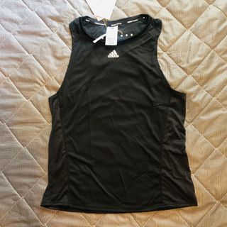 全新 有吊牌 Adidas heat dry女快乾排汗無袖運動背心XL