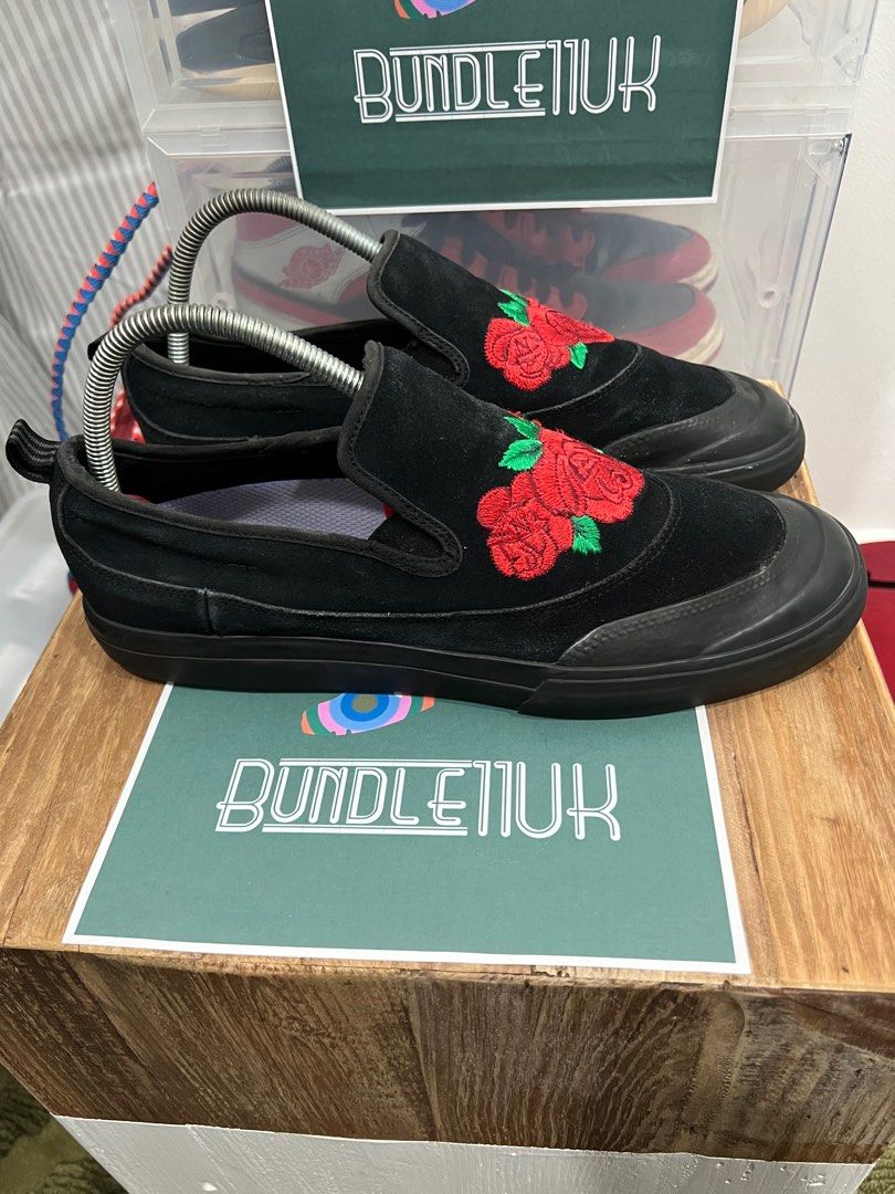 Adidas matchcourt slip 2025 on black rose