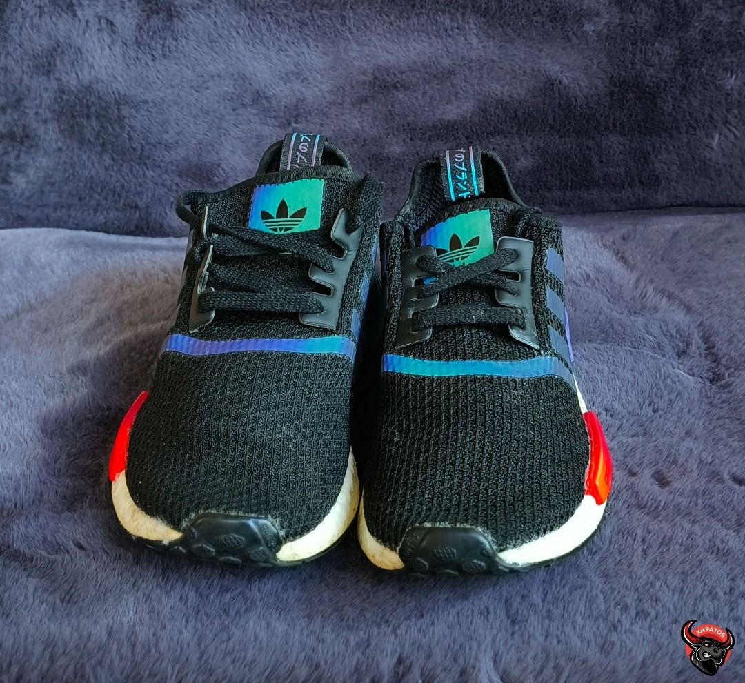 Nmd mens store black sale