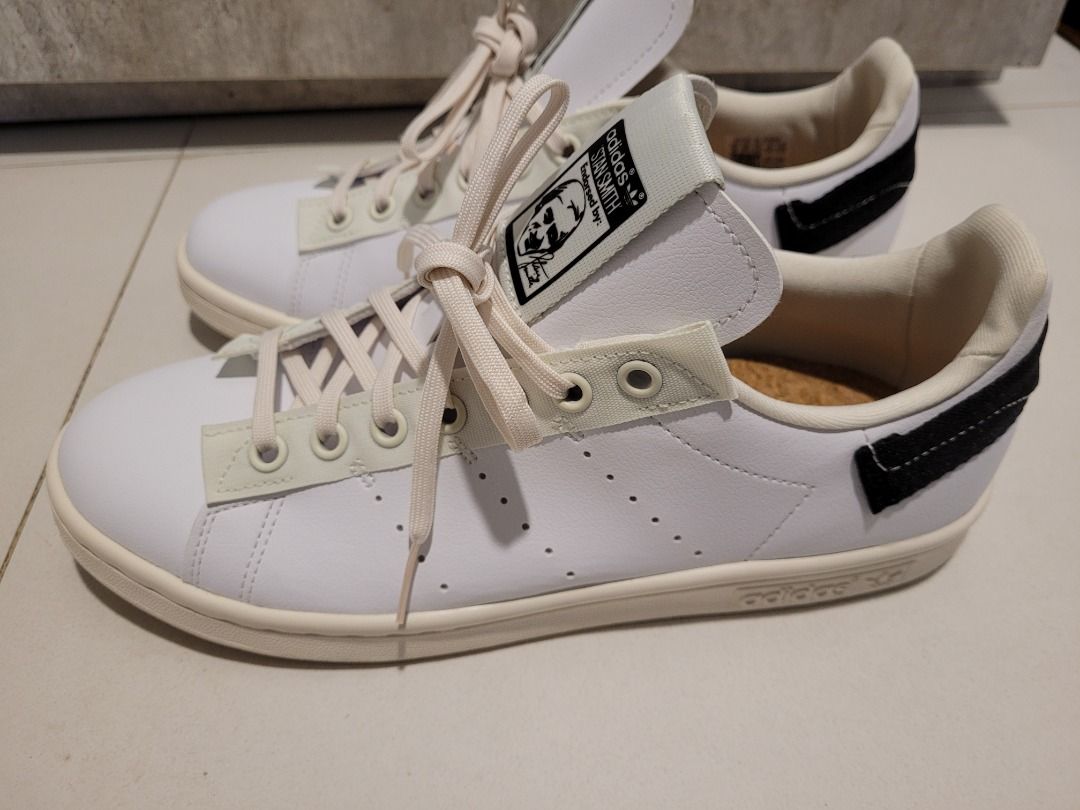 White adidas sneakers stan smith top