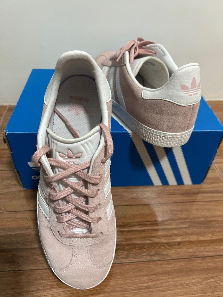 Adidas gazelle rosa on sale nina