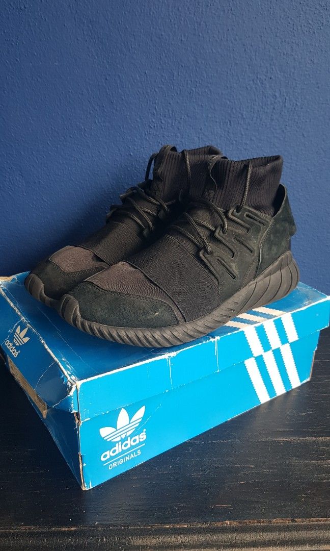 Adidas Tubular Doom Triple Black Men s Fashion Footwear