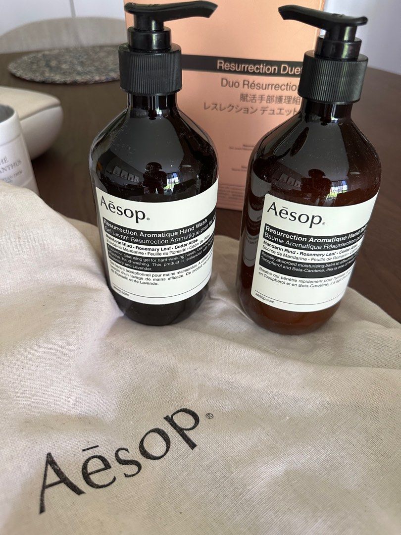 Aesop Resurrection Duet, Beauty & Personal Care, Hands & Nails on Carousell