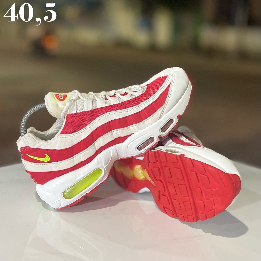 Air Max 95 Marine Day red white Fesyen Pria Sepatu Sneakers di Carousell