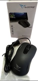 Alcatroz Stealth 5 Wired Mouse Black