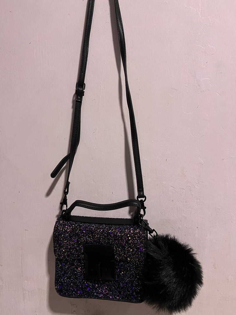 Aldo glitter sling bag