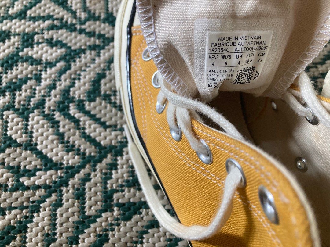 All Star Chuck 70 in Sunflower Women s Fashion Footwear