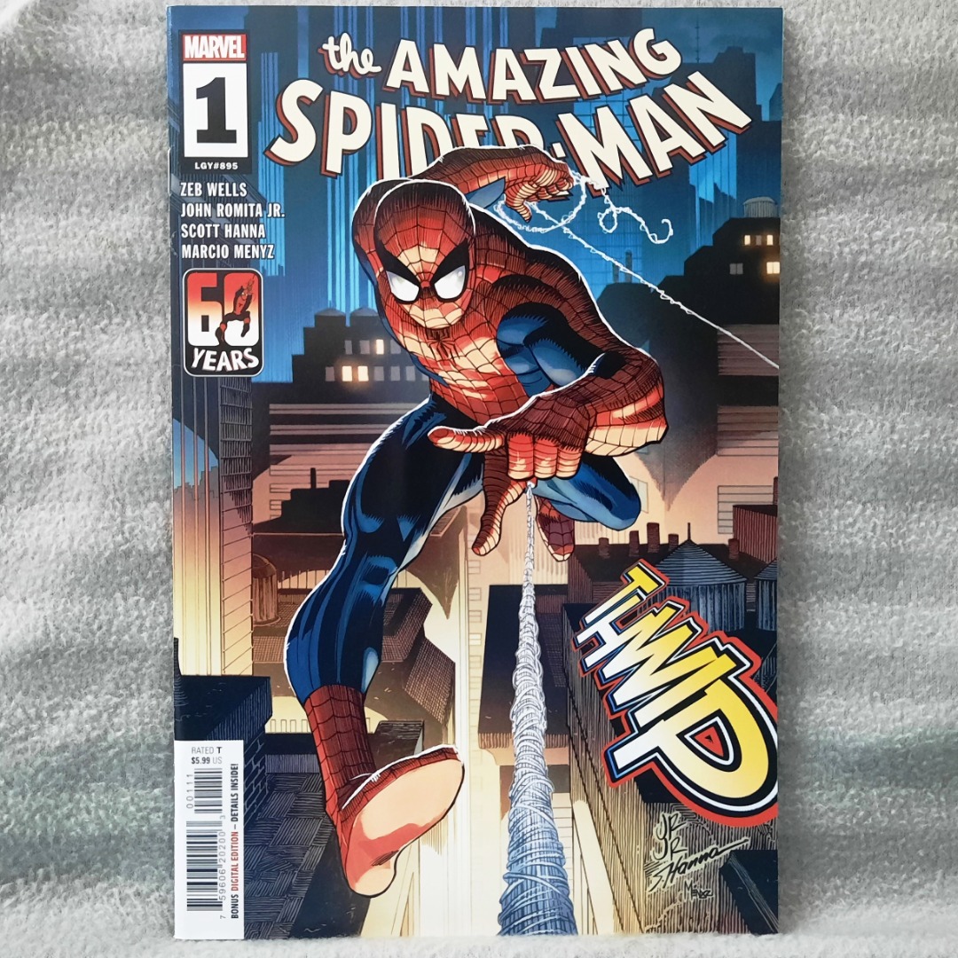 Amazing Spider Man Th Series Marvel Comics FIRST Issue Zeb Wells John Romita Jr