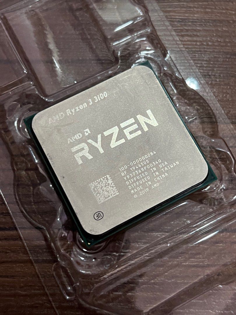 AMD Ryzen 3 3100, Computers & Tech, Parts & Accessories, Computer Parts ...