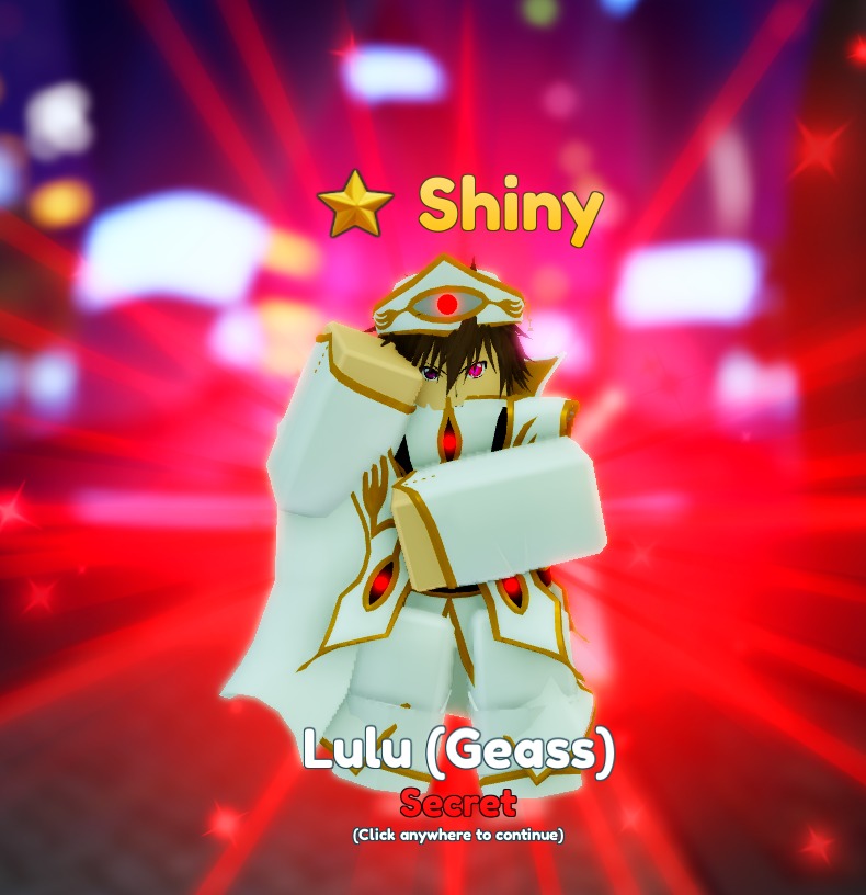Anime Adventures Shiny Lulu evo, Video Gaming, Gaming Accessories, In-Game  Products on Carousell