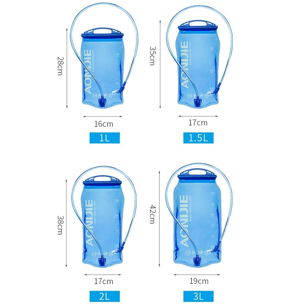 Aonijie HYDRATION BLADDER 3 Liter, 2 Liter, 1.5 Liter, 1 Liter, Sports