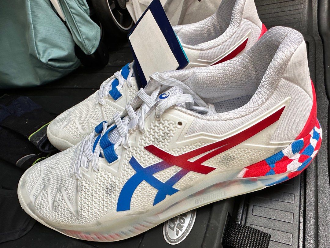Men's asic shop tennis shoes