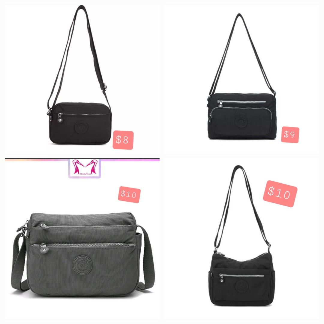 Assorted mindesa nylon bags BNWT, Women's Fashion, Bags & Wallets ...