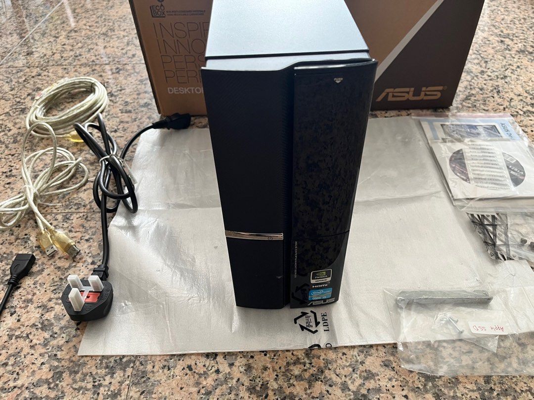 Asus CP6230 desktop (with cables and mouse), Computers & Tech, Desktops