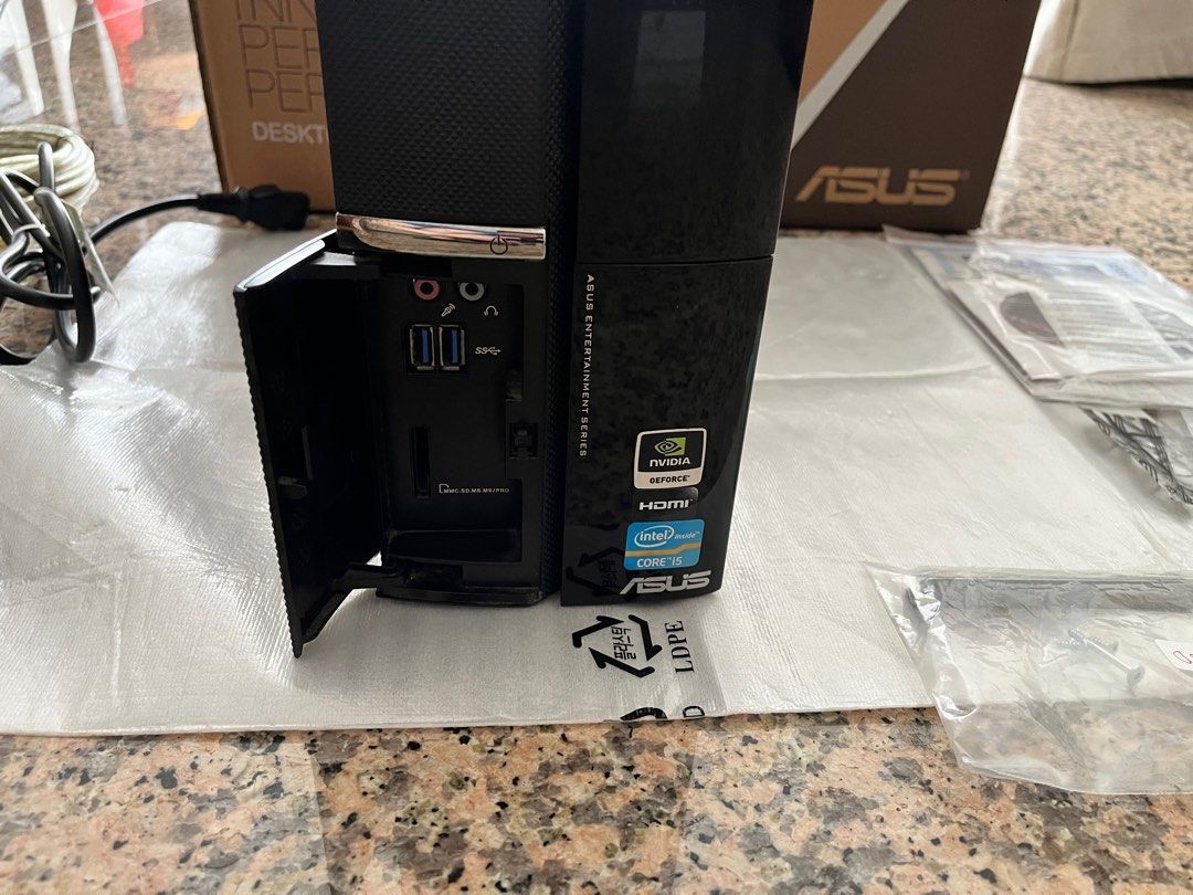 Asus CP6230 desktop (with cables and mouse), Computers & Tech, Desktops