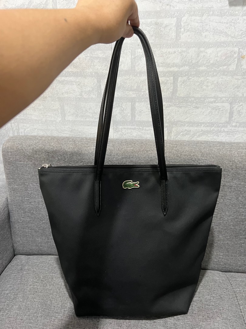 Authentic Lacoste Tote Bag Large, Women's Fashion, Bags & Wallets, Shoulder Bags on Carousell