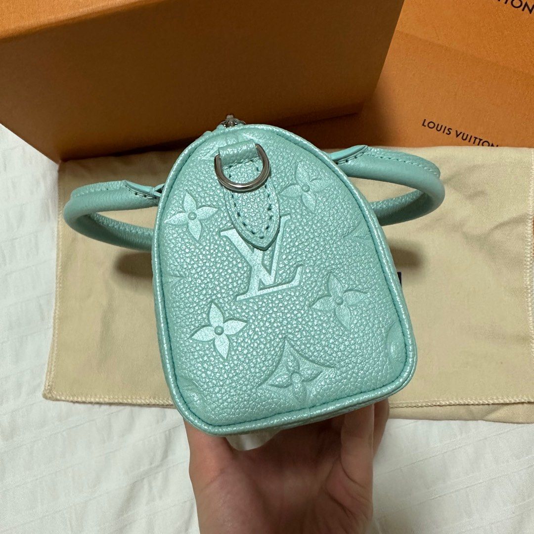 Louis Vuitton Micro Vanity Pearly Lagoon Turquoise