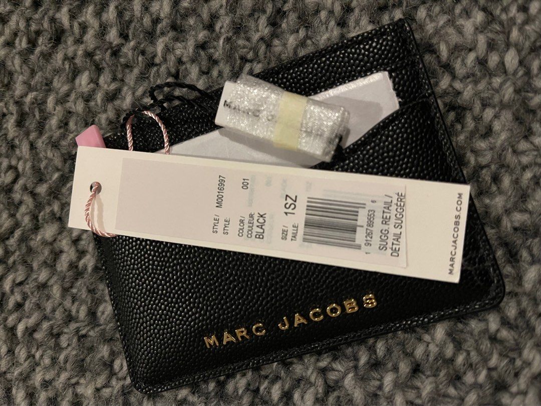 marc jacobs authenticity card
