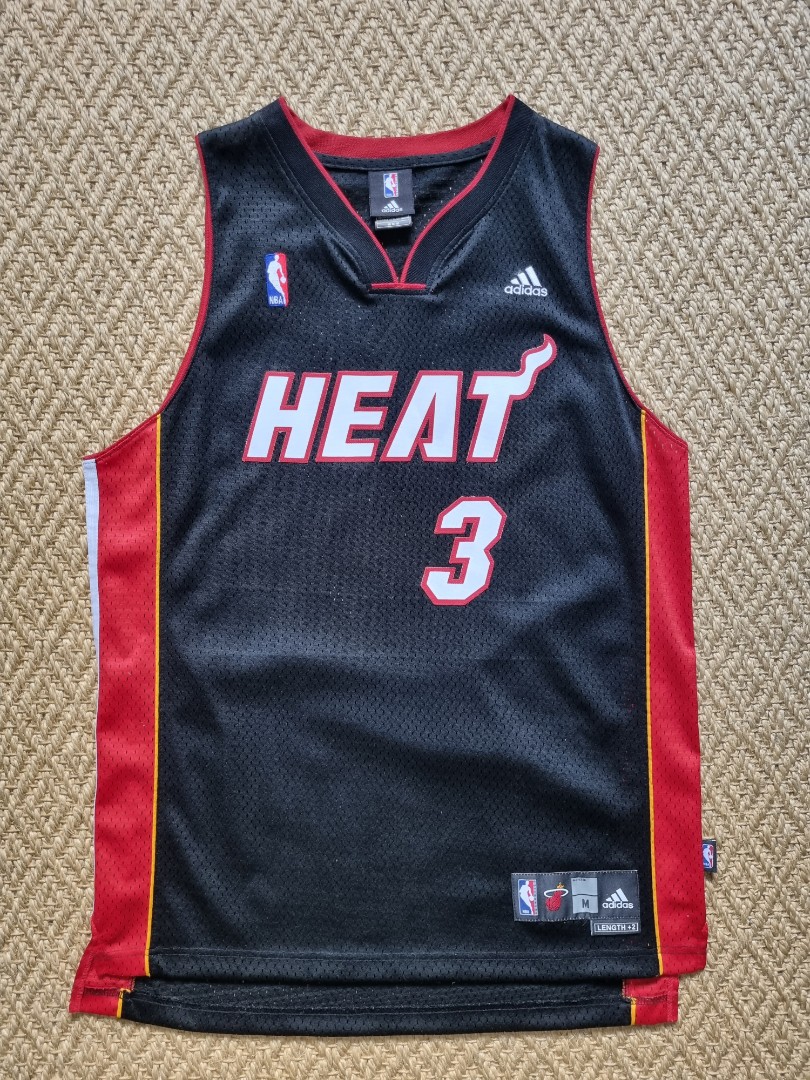 Authentic NBA Adidas Dwyane Wade Jersey, Sports Equipment, Other Sports ...