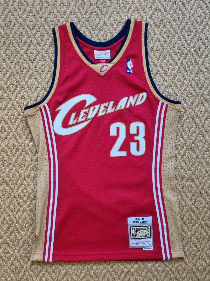 Mitchell and ness 2025 lebron james jersey
