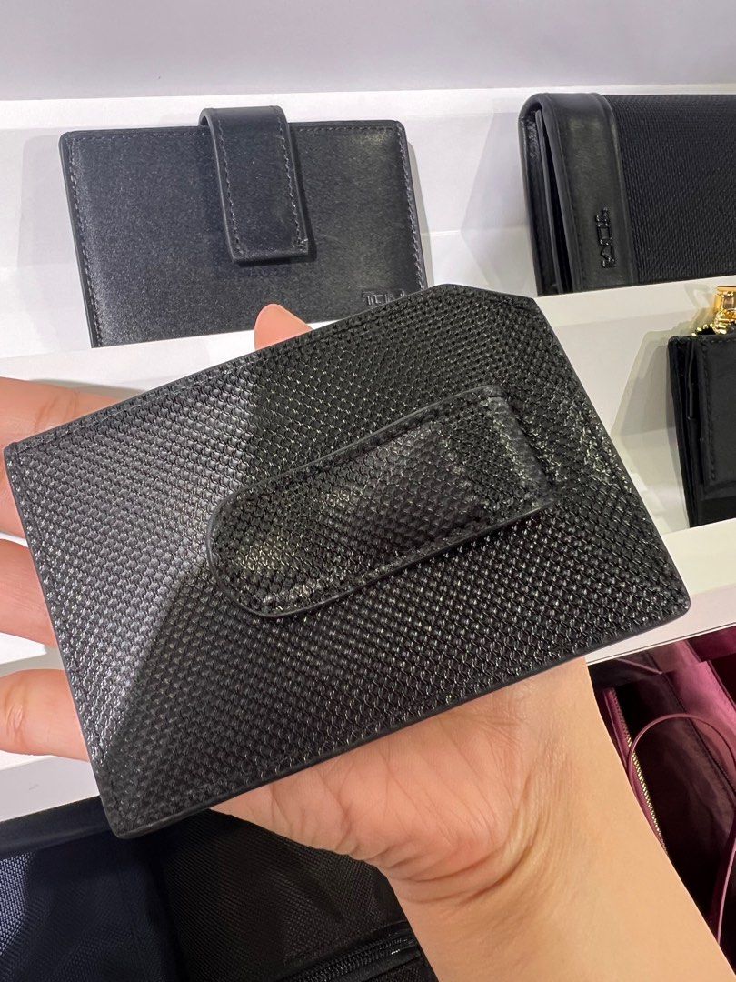 Authentic TUMI money Clip & card holder, Men's Fashion, Watches & Accessories, Wallets & Card