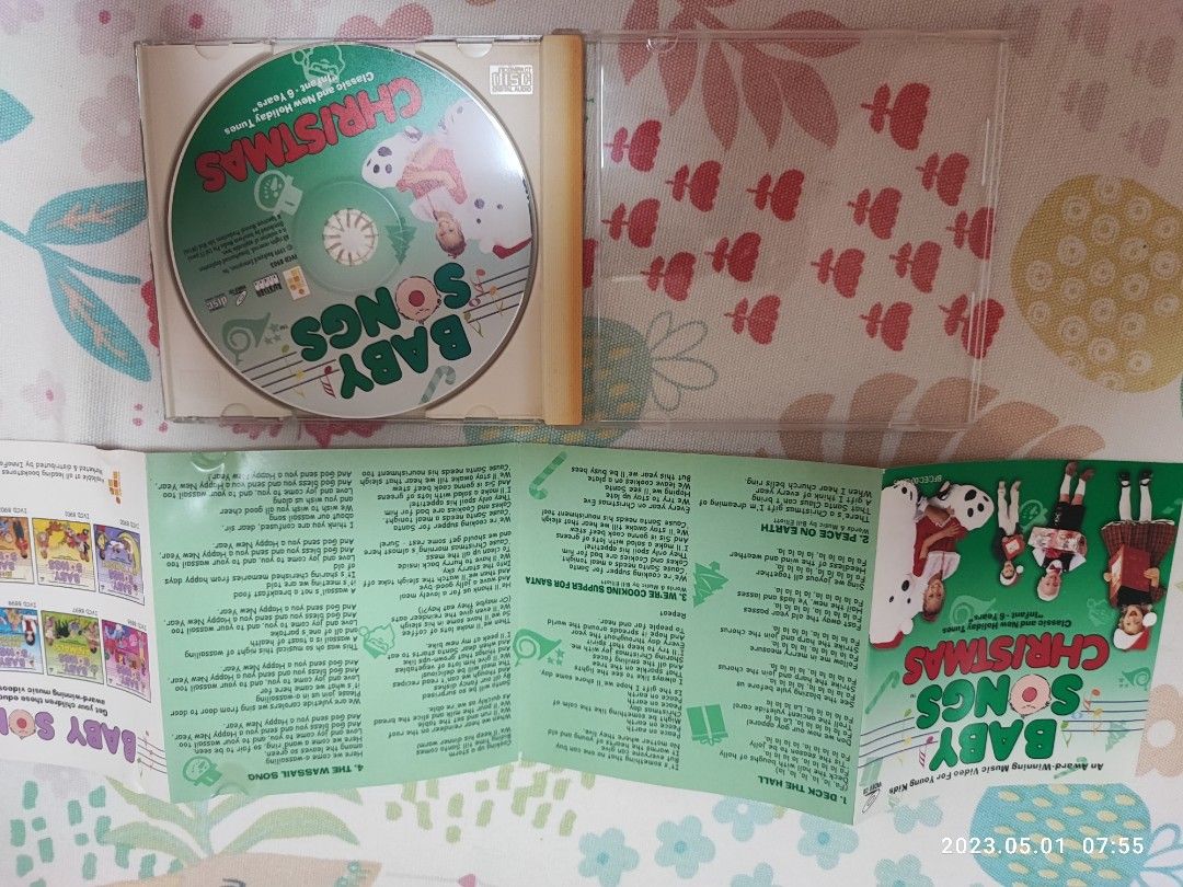Baby Songs 5 V C D, 興趣及遊戲, 音樂、樂器& 配件, 音樂與媒體- CD 