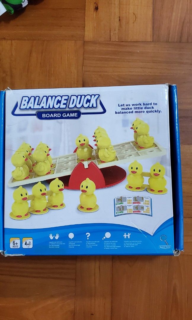 Balance duck board game, 興趣及遊戲, 玩具 & 遊戲類 Carousell