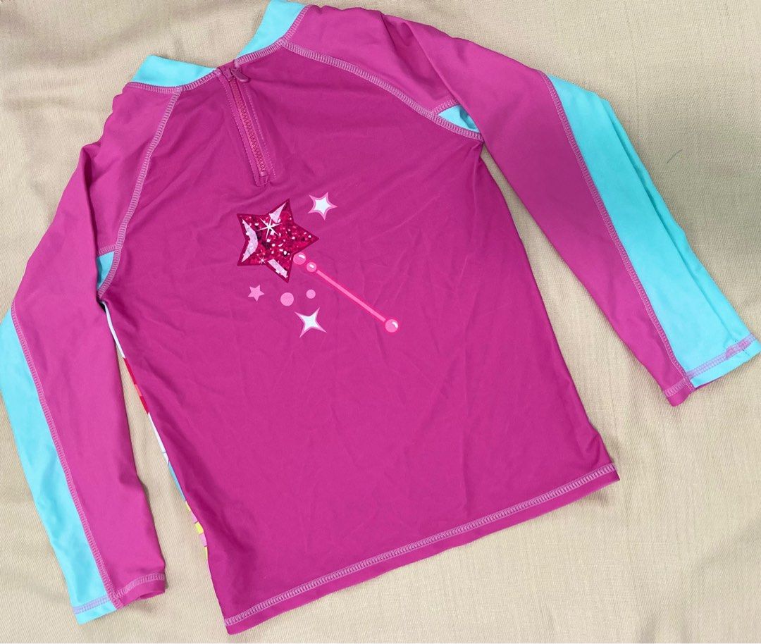 Barbie Rashguard for girls on Carousell